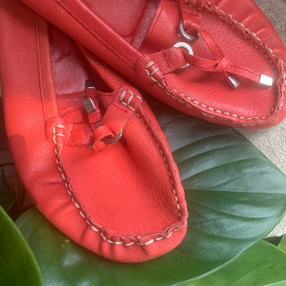 ZARA kitten heel loafers salmon pink 40 - Picture 5 of 5